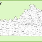 Kentucky County Map