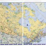 Large Detailed Highways Map Of Canada With Time Zones