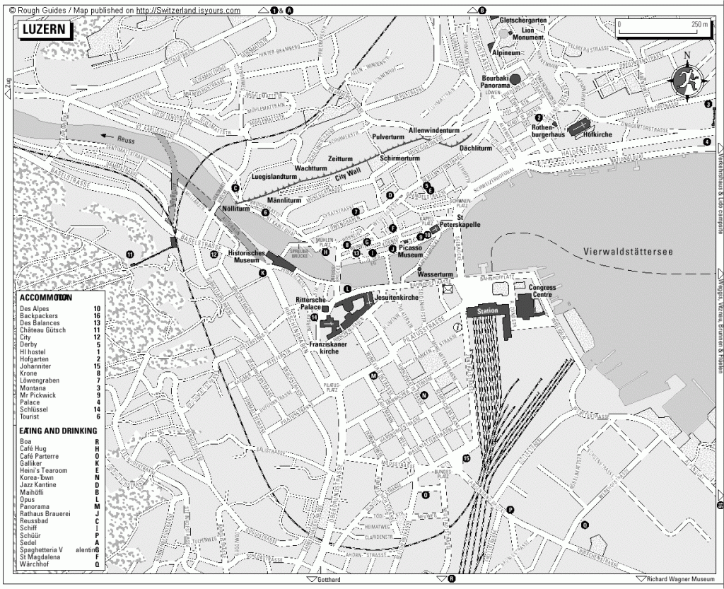 Lucerne City Maps Switzerland Maps Of Lucerne Luzern Lucerne City Maps Switzerland Maps Of Lucerne Luzern