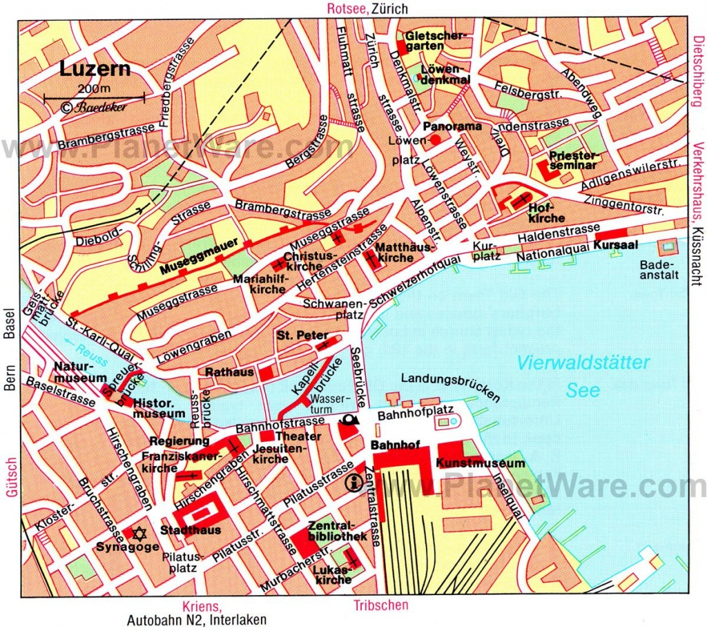 Lucerne City Maps Switzerland Maps Of Lucerne Luzern Lucerne City Maps Switzerland Maps Of Lucerne Luzern