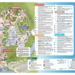 Magic Kingdom January 2015 Park Map Viagem Para Disney