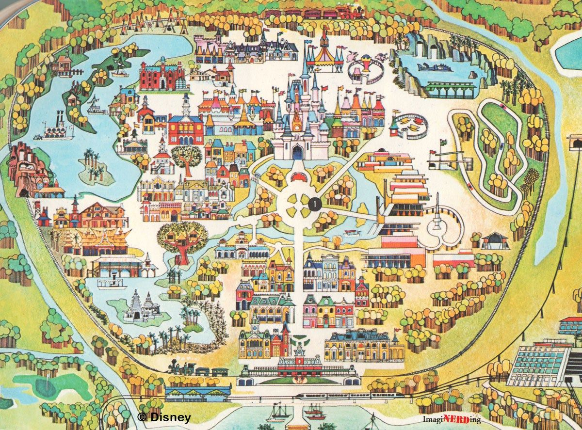 Magic Kingdom Maps Galore For Walt Disney World Map 