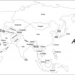 Map Of Asia Printable Large Attractive HD Map Of Asia