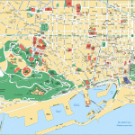 Map Of Barcelona City Maps Of Spain Planetolog