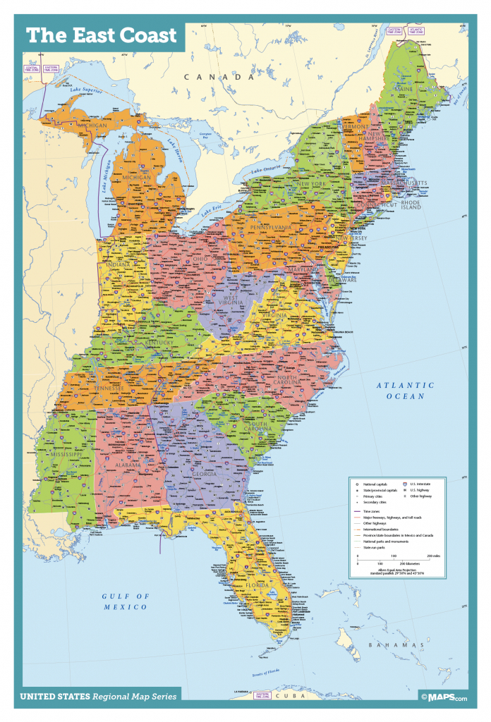 Map Of Eastern Us States And Capitals Unique Blank 
