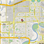 Map Of Howard Johnson Hotel Edmonton Ab Edmonton
