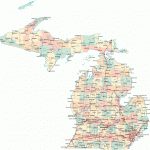 Map Of Michigan America Maps Map Pictures