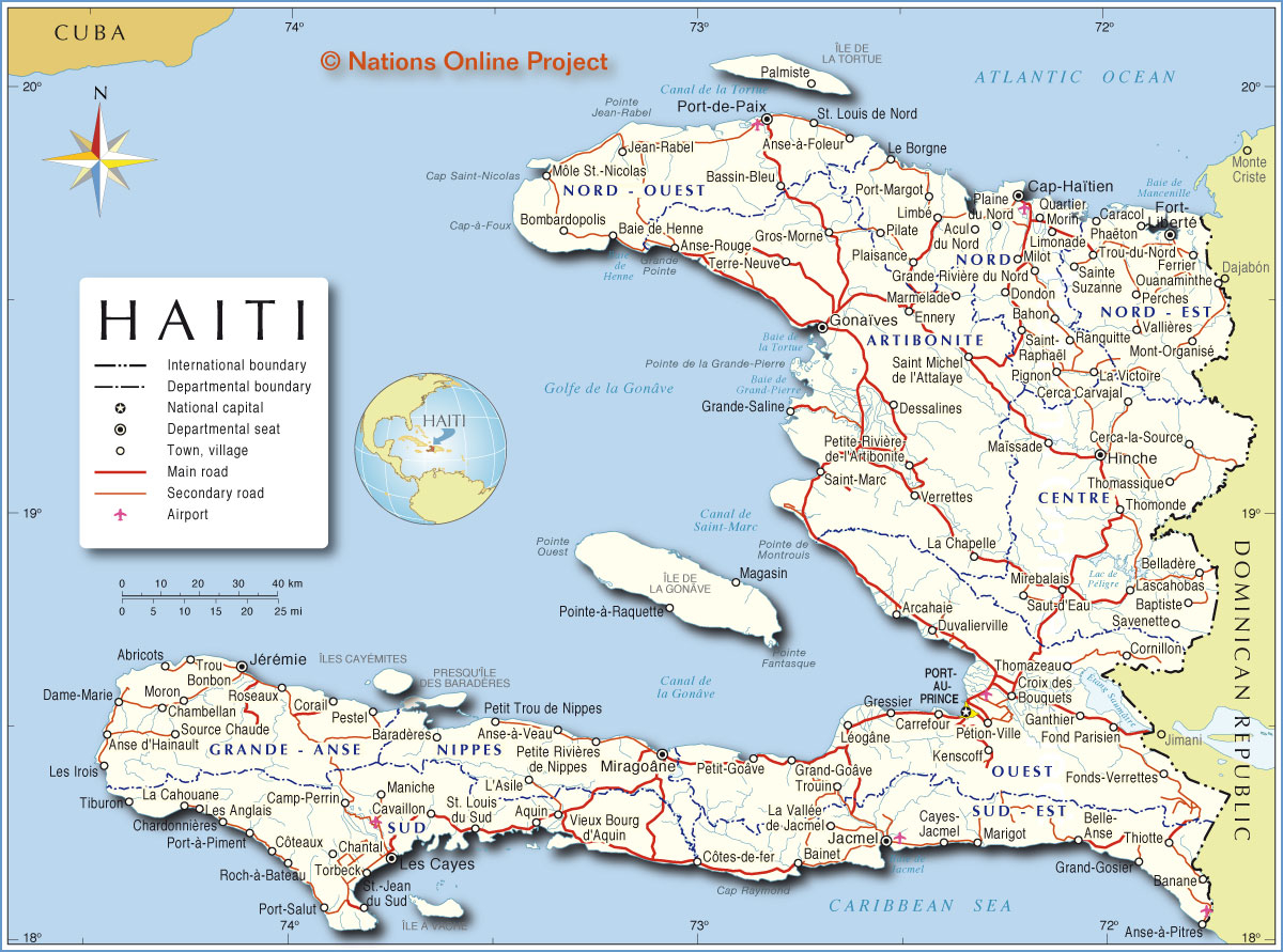 MAPAS DO HAITI Geografia Total MAPAS DO HAITI Geografia Total