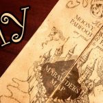 Marauder s Map Harry Potter Marauders Map Map