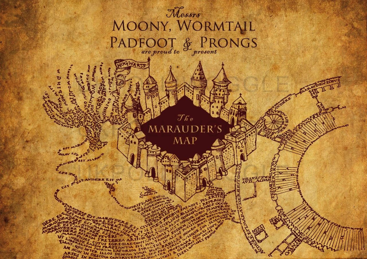 Marauder s Map Harry Potter Wallpapers Top Free Marauder 