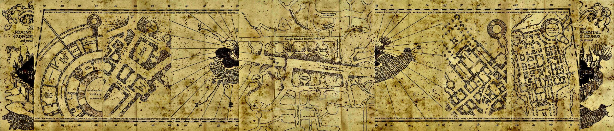 Marauders Map Wallpapers Wallpaper Cave