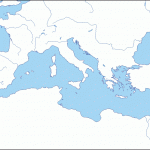 Mediterranean Sea Free Map Carte Vierge Carte Carte
