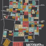 Mizzou Campus Map On Behance