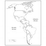 Outline Map Of Western Hemisphere With Maps The Americas