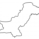 Pakistan Map Outline Cliparts co