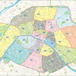 Paris Vector Maps Vector Kaarten Vector Karte Plan