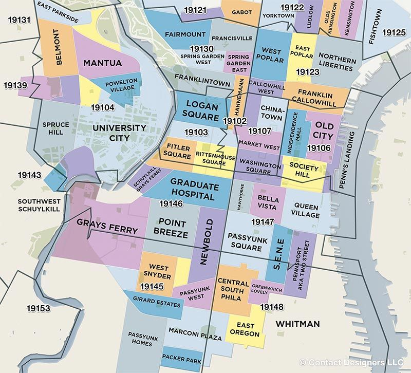 Philadelphia Neighborhoods Philly Real Estate By 
