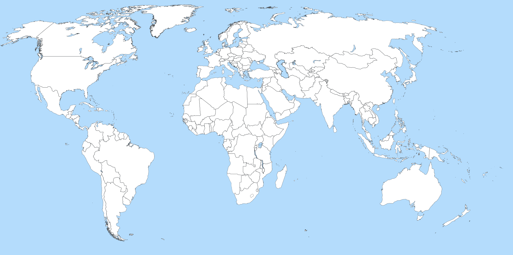 Political Map Of The World Science Trends