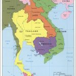 Poster Many Sizes Available Cia Map Vietnam Laos Cambodia