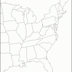 Printable Blank Map Of Eastern United States Printable