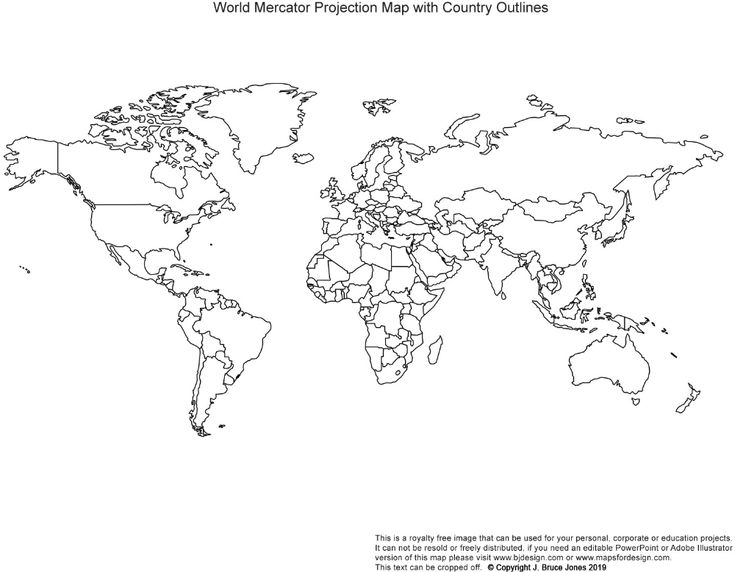 Printable Blank World Outline Maps Royalty Free Globe 