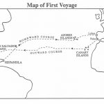 Printable Map Of Christopher Columbus Voyages Printable Maps