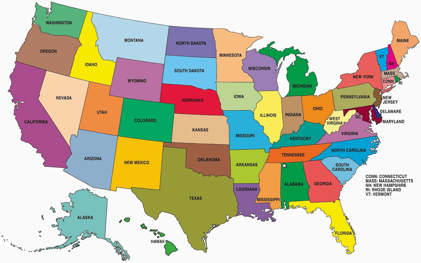 Printable Map Of USA Free Printable Maps Printable Map Of USA Free Printable Maps