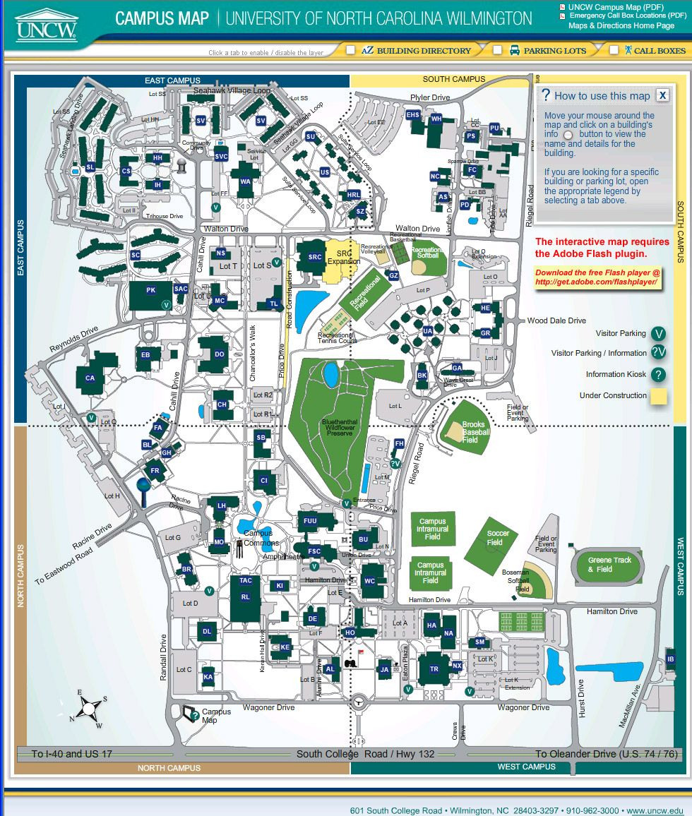 Printable Ohio University Campus Map