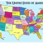 Printable Us Map With State Names And Capitals Best Map