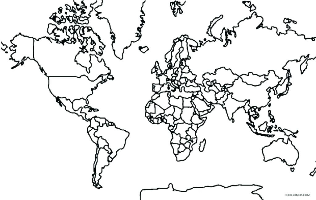 Printable World Map Coloring Page At GetColorings Printable World Map Coloring Page At GetColorings