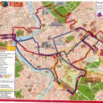 Rome City Map Rome Tourist Rome Attractions