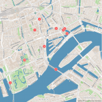 Rotterdam Printable Tourist Map Tourist Map Map Rotterdam