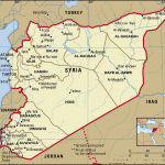 Syria Map And Hundreds More Free Printable International Maps