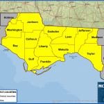 Tallahassee On The Map Of Florida Printable Maps