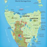 Tasmania National Parks Map