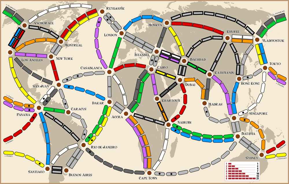 Ticket To Ride Map Design Contest Here There And Ticket To Ride Map Design Contest Here There And