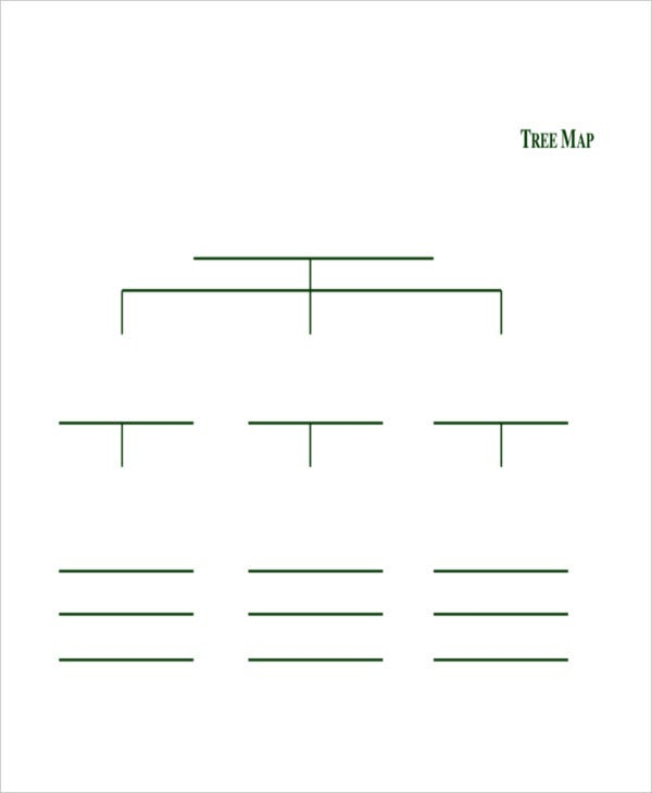 Tree Map Template 6 Free PDF Documents Download Free