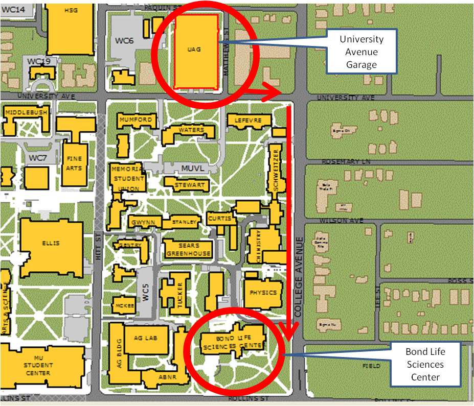 University Of Missouri Campus Map Maps For You