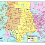 Us Time Zones Printable Map Printable Time Zone Map With