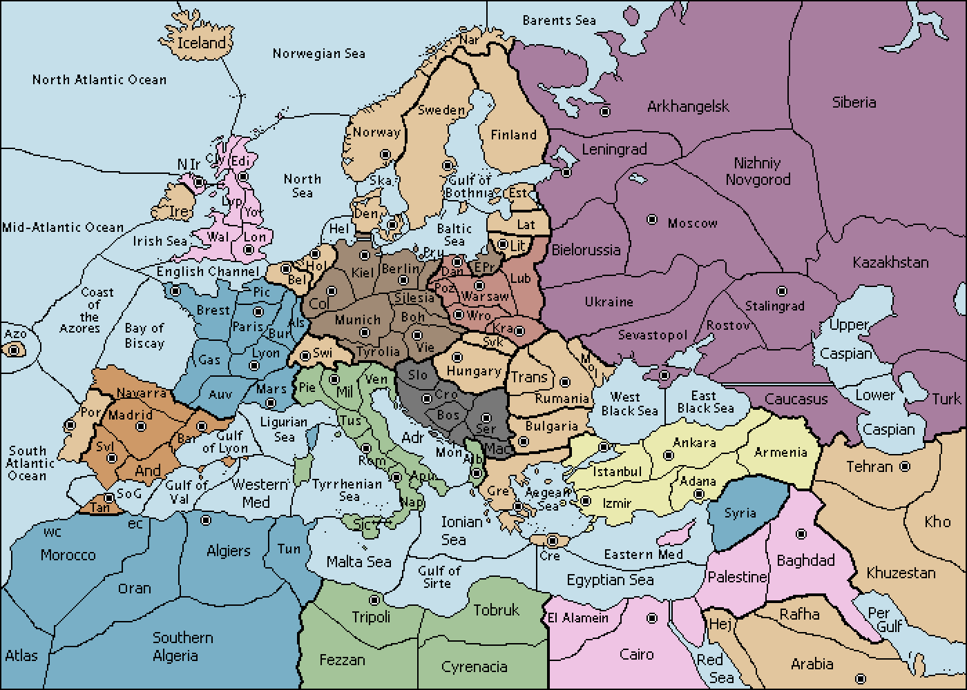Variants And 1939 Map Of Europe Europe Map Map Europe
