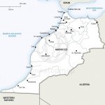 Vector Map Of Morocco Political One Stop Map