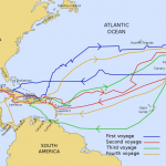 Voyages Of Christopher Columbus Wikipedia Intended For