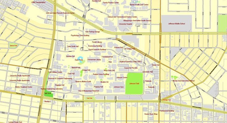 Albuquerque New Mexico US Exact Map Printable City Albuquerque New Mexico US Exact Map Printable City