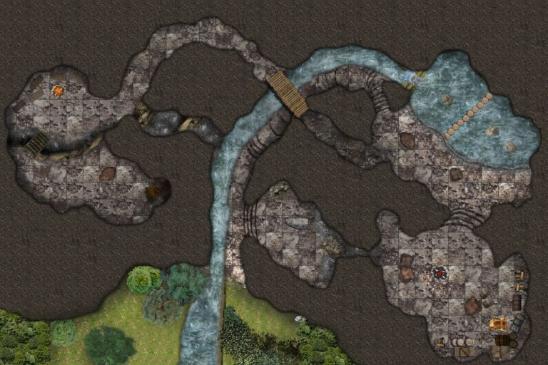 Cragmaw Hideout Any Tips On How I Can Improve My Maps 