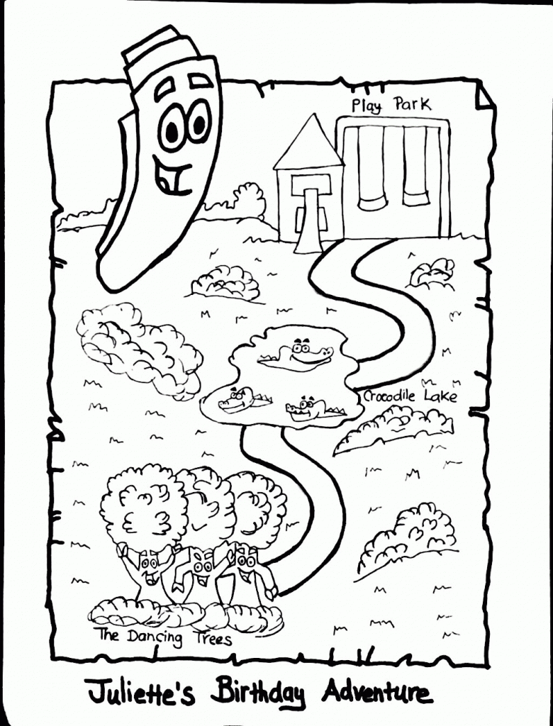 Dora Map Printable Printable Maps Dora Map Printable Printable Maps