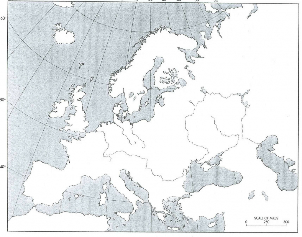 Free Printable Maps Of Europe Intended For Printable Blank Free Printable Maps Of Europe Intended For Printable Blank