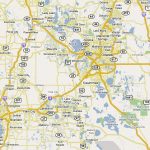 Lake Mary Area Map Of Central Florida Map Of Florida