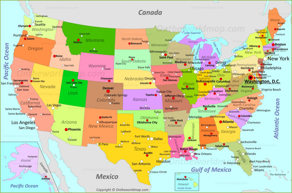 Map Of 52 States In Usa Printable Printable US Maps