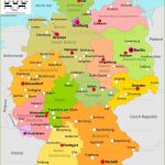 Map Of Germany Deutschlandkarte Frankreich Karte