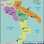 Map Of Southern Italy Map Of Southern Italy With Cities